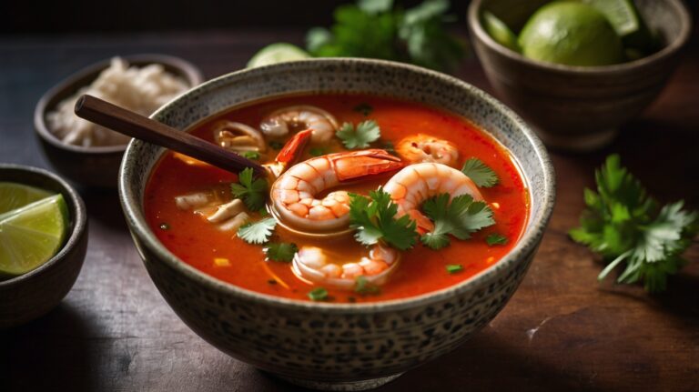 Como Preparar a Sopa Tom Yum Perfeita