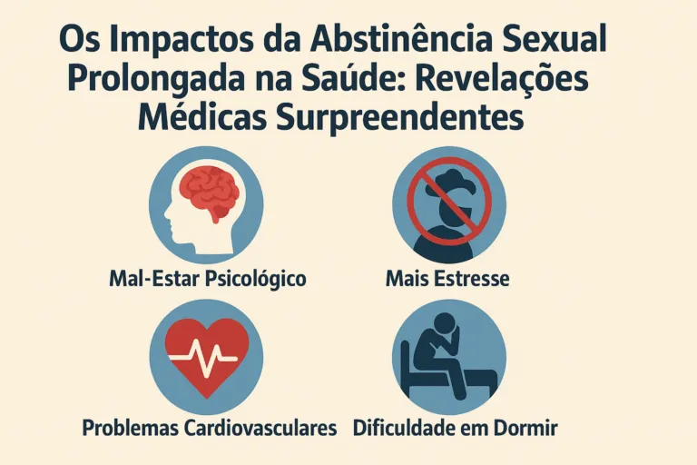 Os Impactos da Abstinência Sexual Prolongada na Saúde: Revelações Surpreendentes