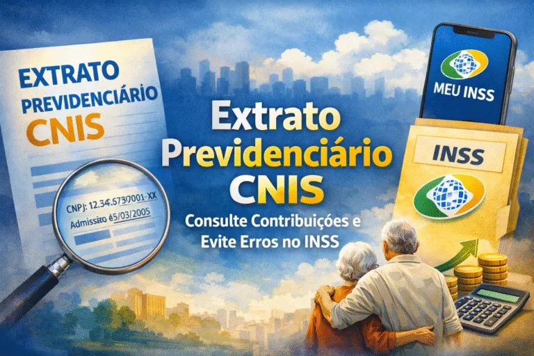 Extrato Previdenciário CNIS: Como Acessar, Consultar Contribuições e Evitar Erros no INSS