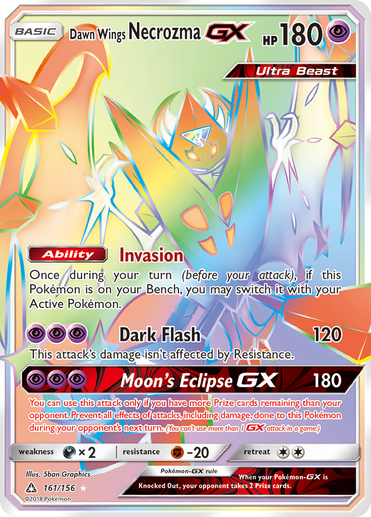 Is Dawn Wings Necrozma-GX 161 a good investment? Live Price & Analysis